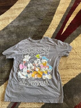 Disney Gray Mickey Mouse & Friends Graphic Tee